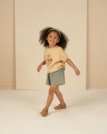 Rylee + Cru Boxy Tee, Pineapple